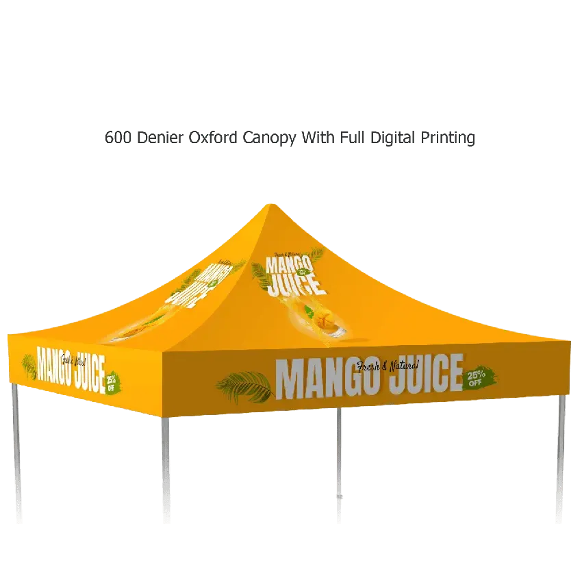 10x10 Custom Canopy Tent