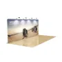 20ft Straight Tension Fabric Display – Full 20ft Backwall for 10x20 Booths
