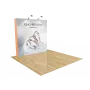 8ft Straight Pop Up Display Backdrop 
