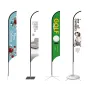 Custom Feather Flag with Pole Kit – Single or Double-Sided